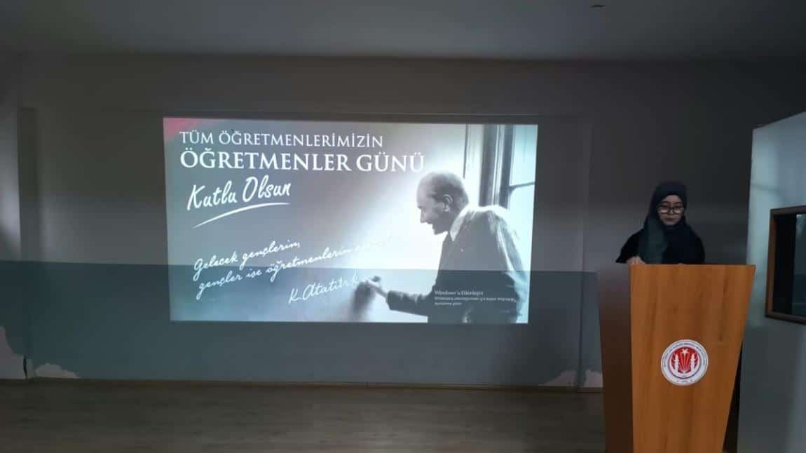 Öğretmenler Gününü Kutladık